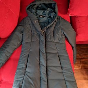 North Face Womens Jacket Parka Small Green Teal